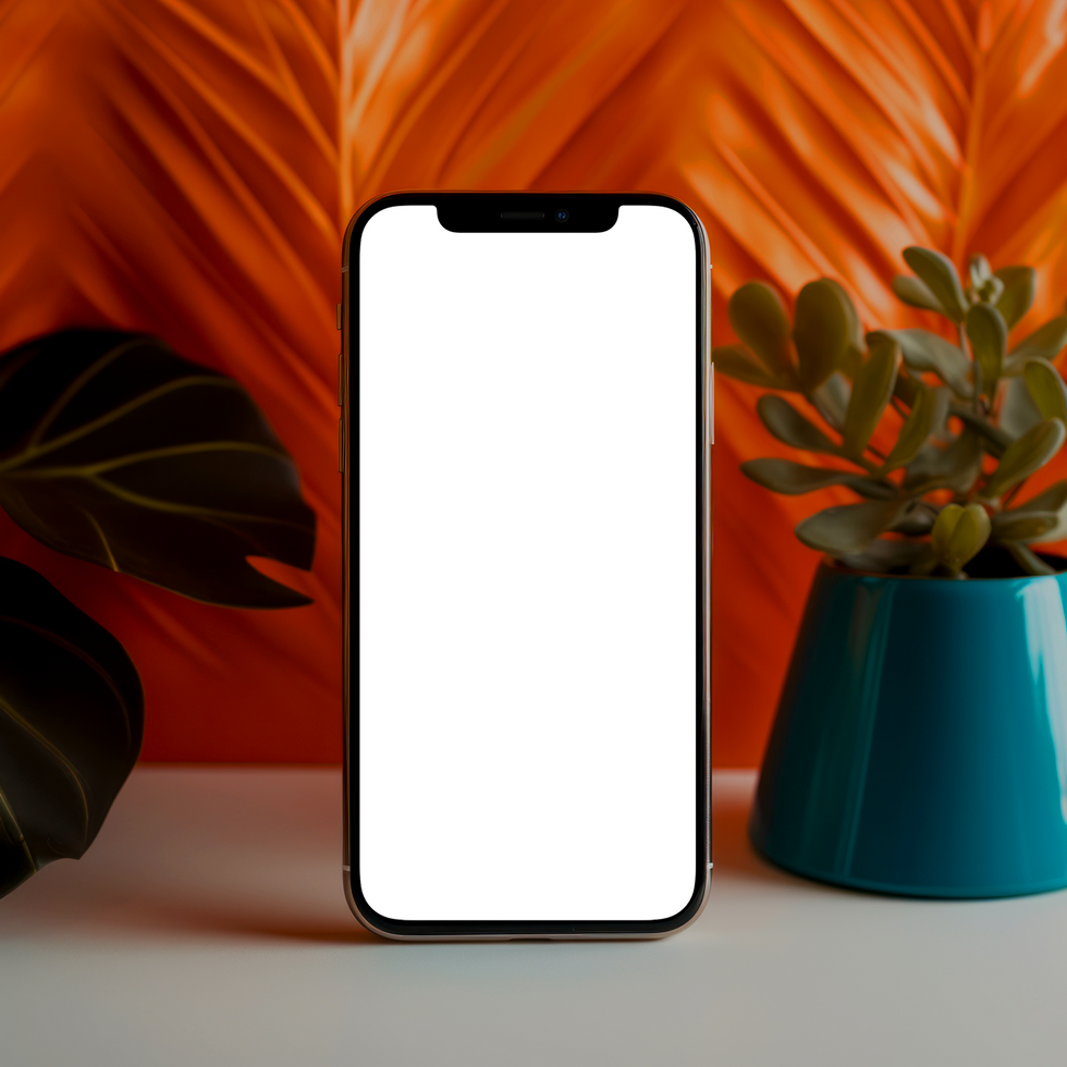Mobile phone mockup psd