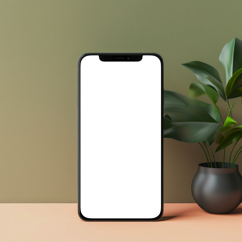 Mobile phone mockup psd