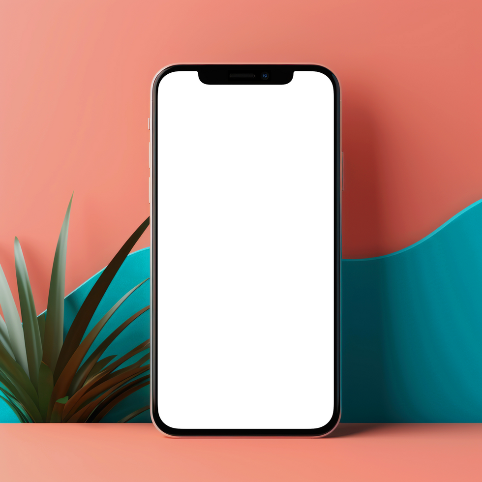 Mobile phone mockup psd