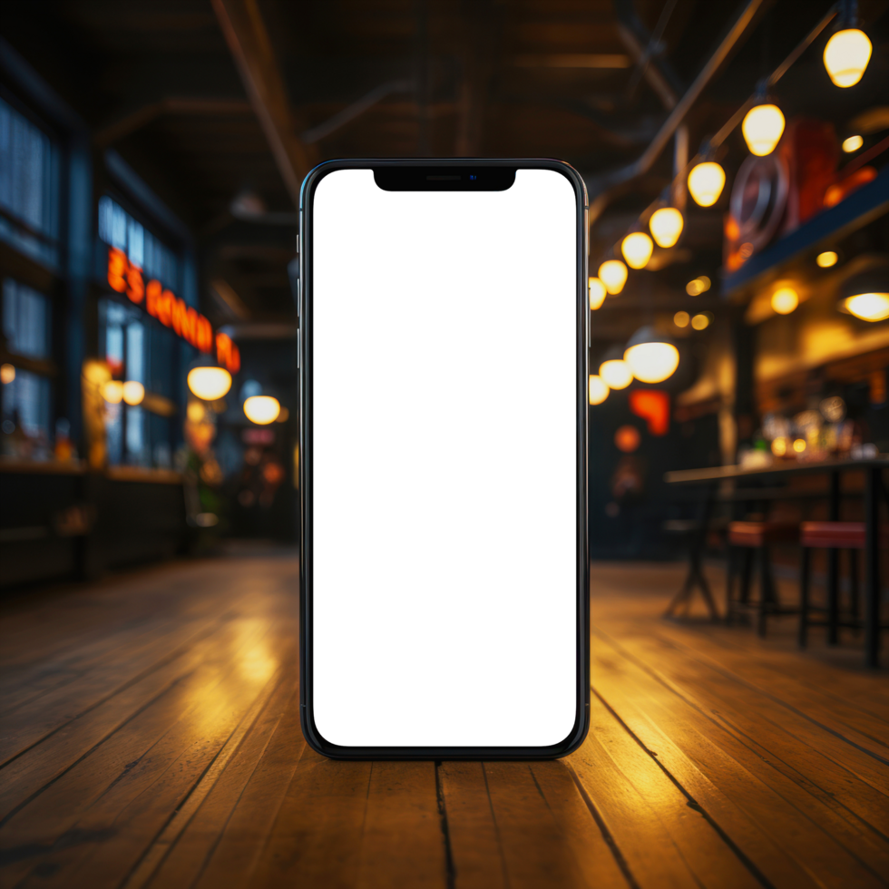 Mobile phone mockup psd