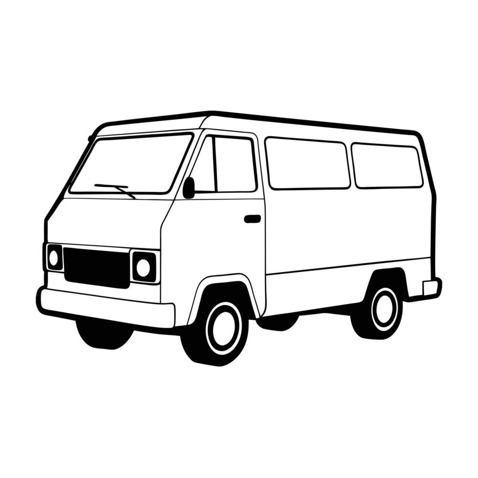 Realistic Truck Illustration vector