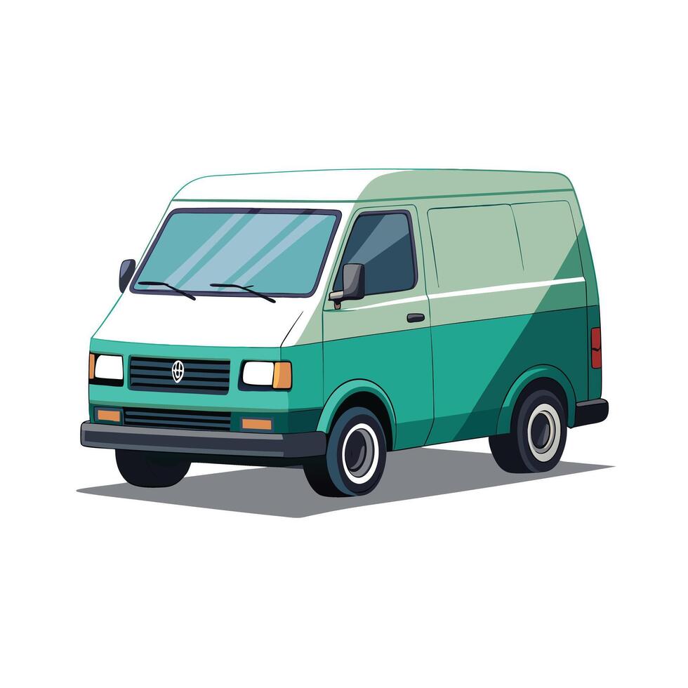 Realistic Truck Illustration vector