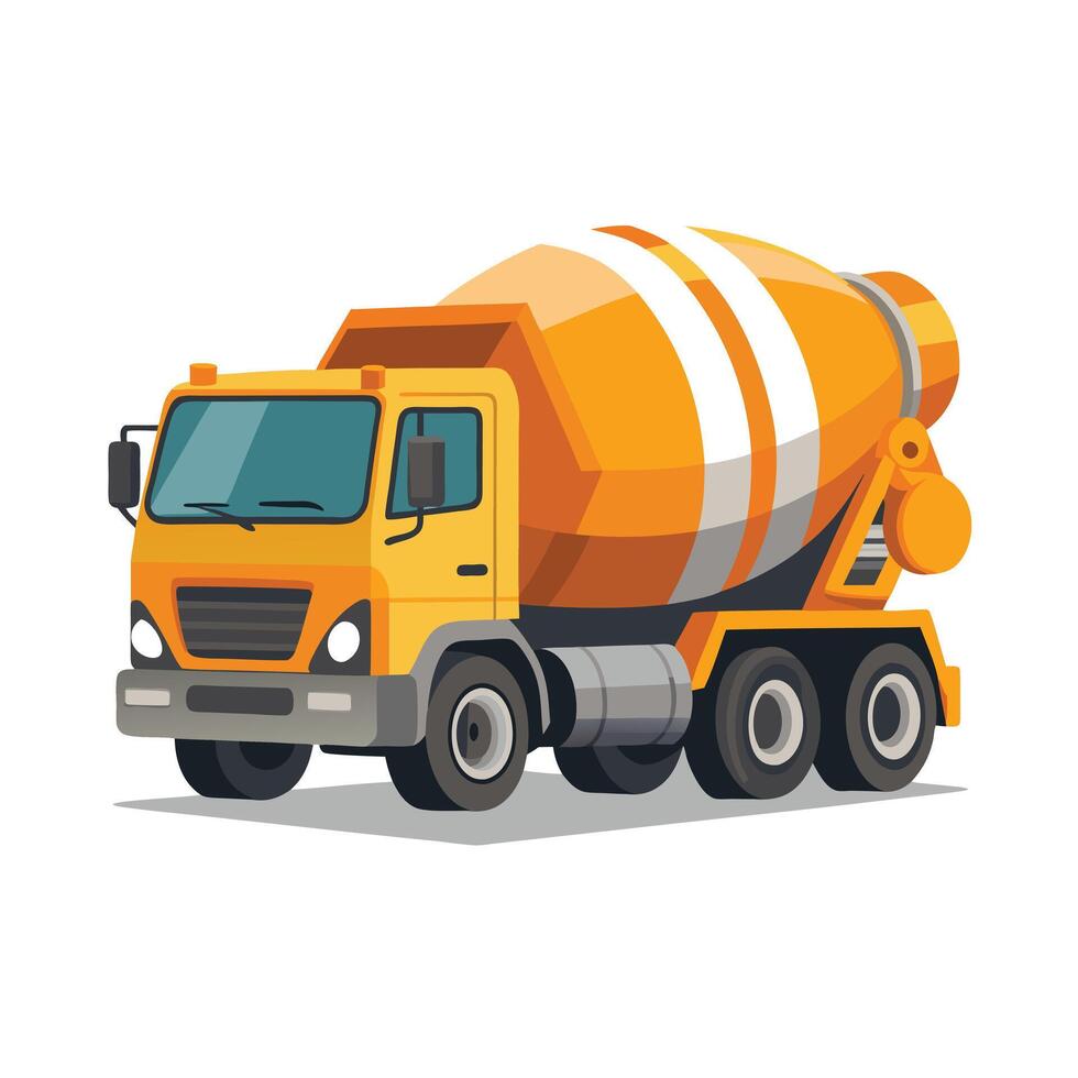 Realistic Truck Illustration vector