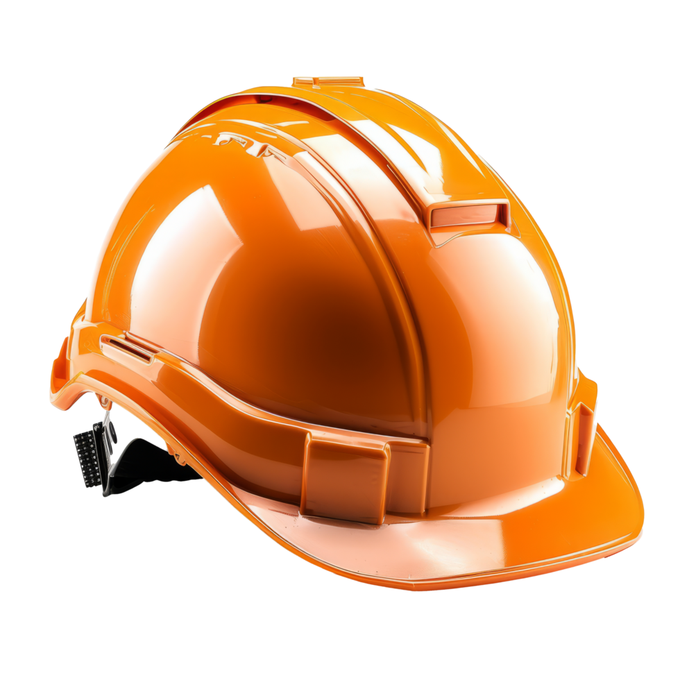 Construction Helmet isolated on transparent background With clipping path.3d render png