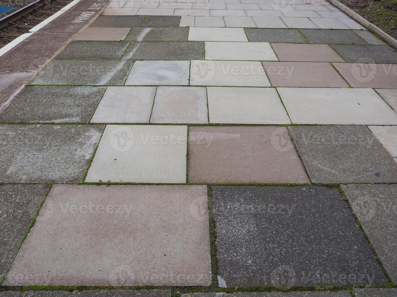 industrial style Grey concrete pavement background photo