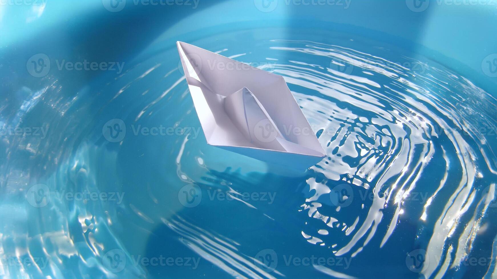 toy paper boat photo