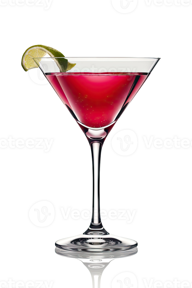 rot Cocktail im ein Martini Glas png