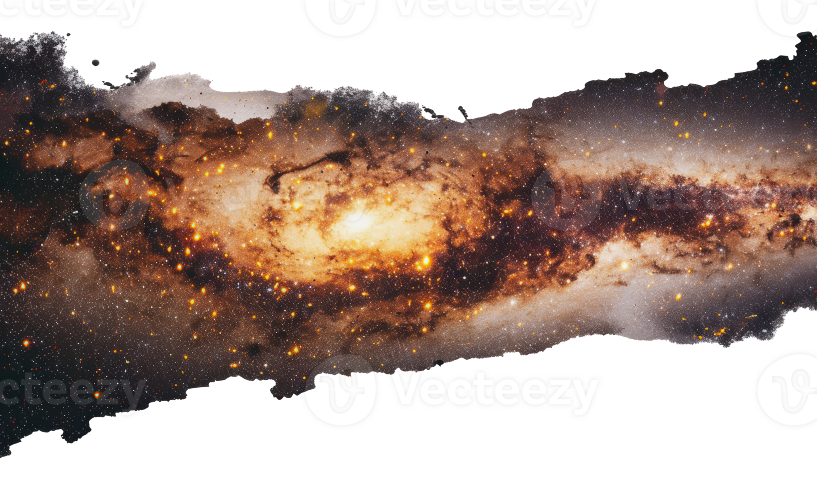 High resolution milky way galaxy, cut out - stock png. png