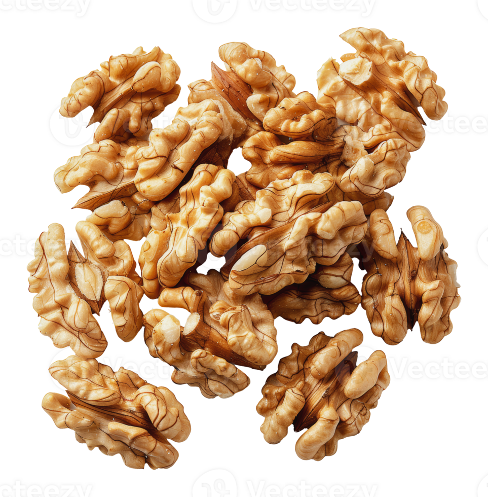 Pile of clean, chopped walnuts, cut out stock png. 47601580 PNG