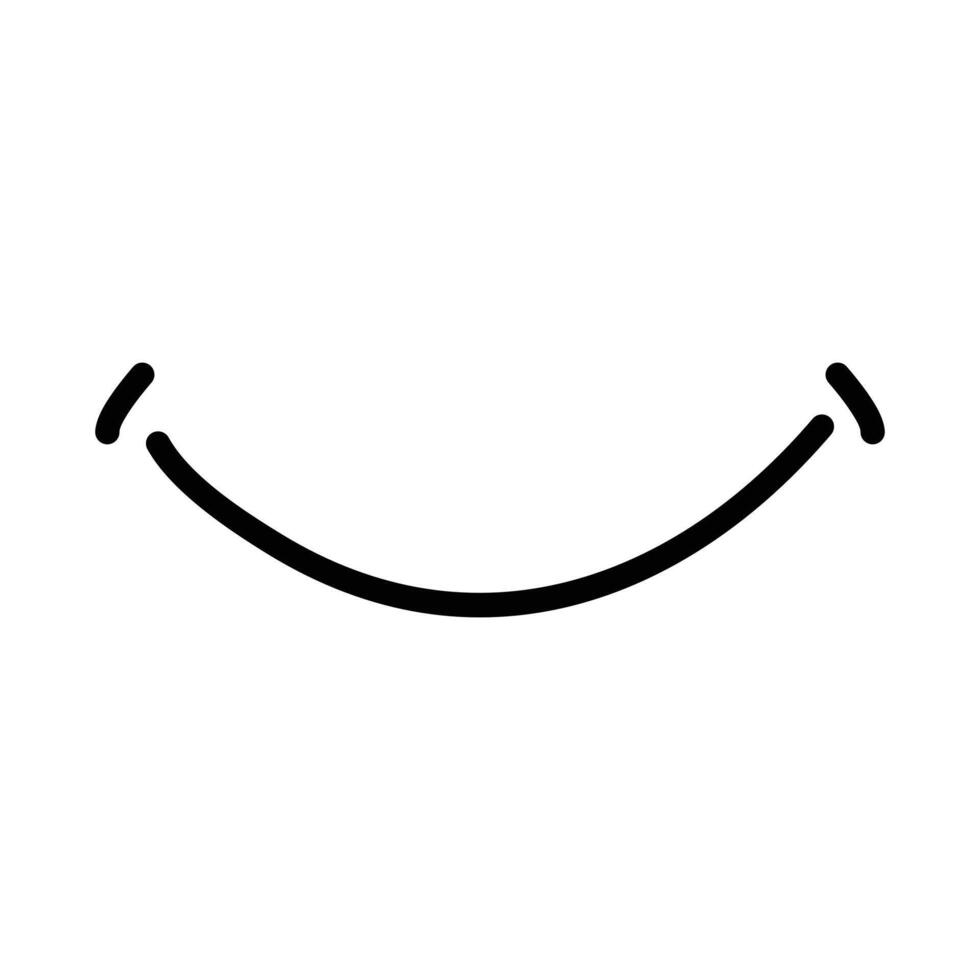 Smile Graphic Design Icon Doodle Illustration vector