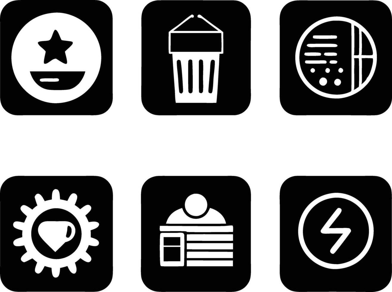 set of branding icon illustration. brand, business, design, branding, concept, background, icon, corporate, identity vector