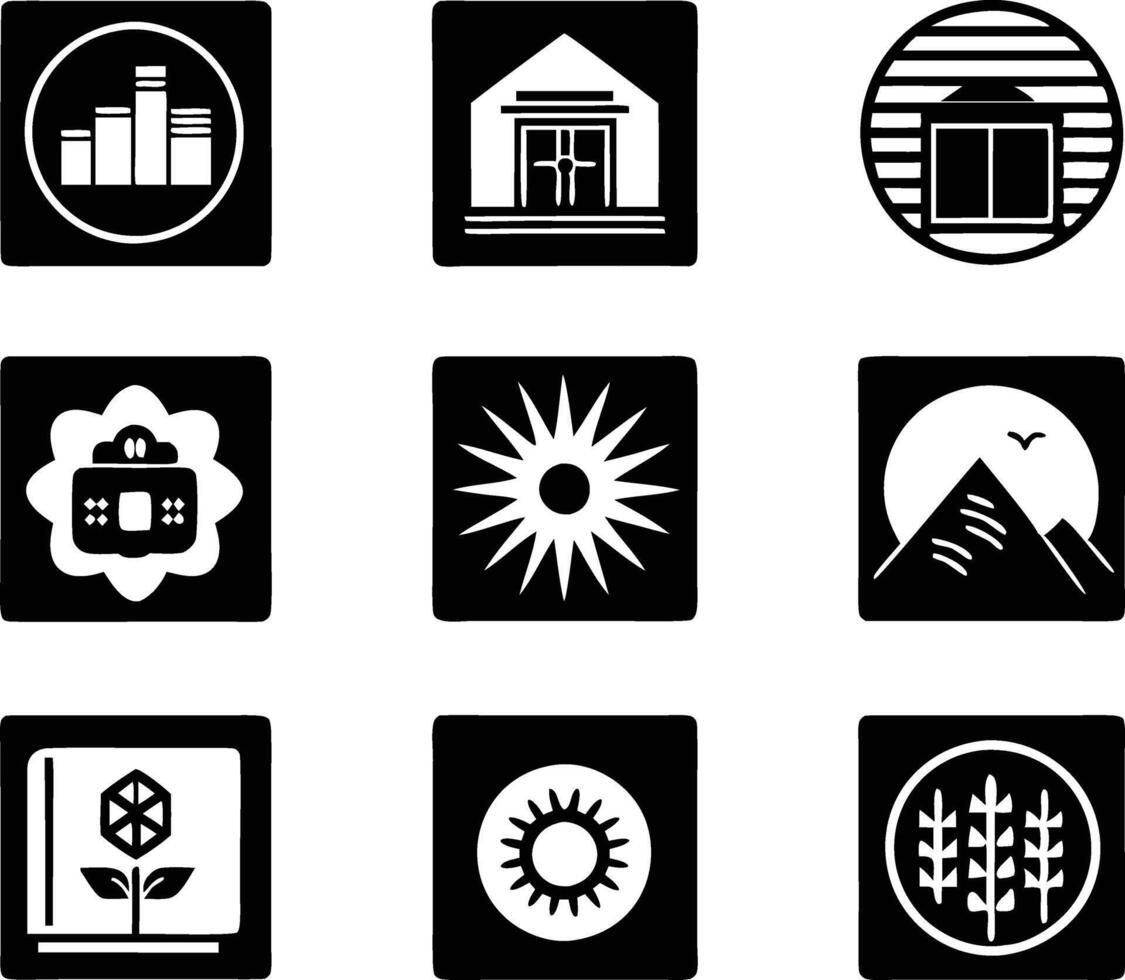 set of graphics design icon illustration. creative, digital, art, line, abstract, background, concept, technology, modern, business vector