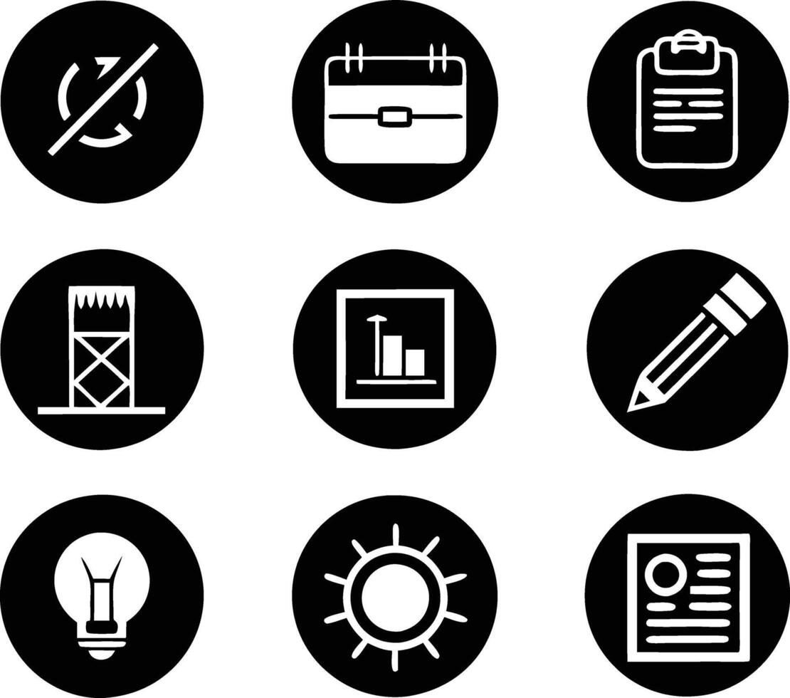 set of graphics design icon illustration. creative, digital, art, line, abstract, background, concept, technology, modern, business vector