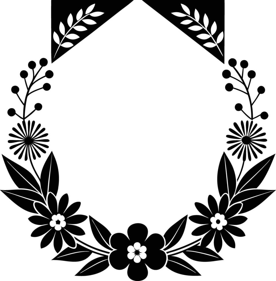 wedding invitation template Floral border and frame. floral, wedding, invitation, card, decoration, frame, flower, elegant vector