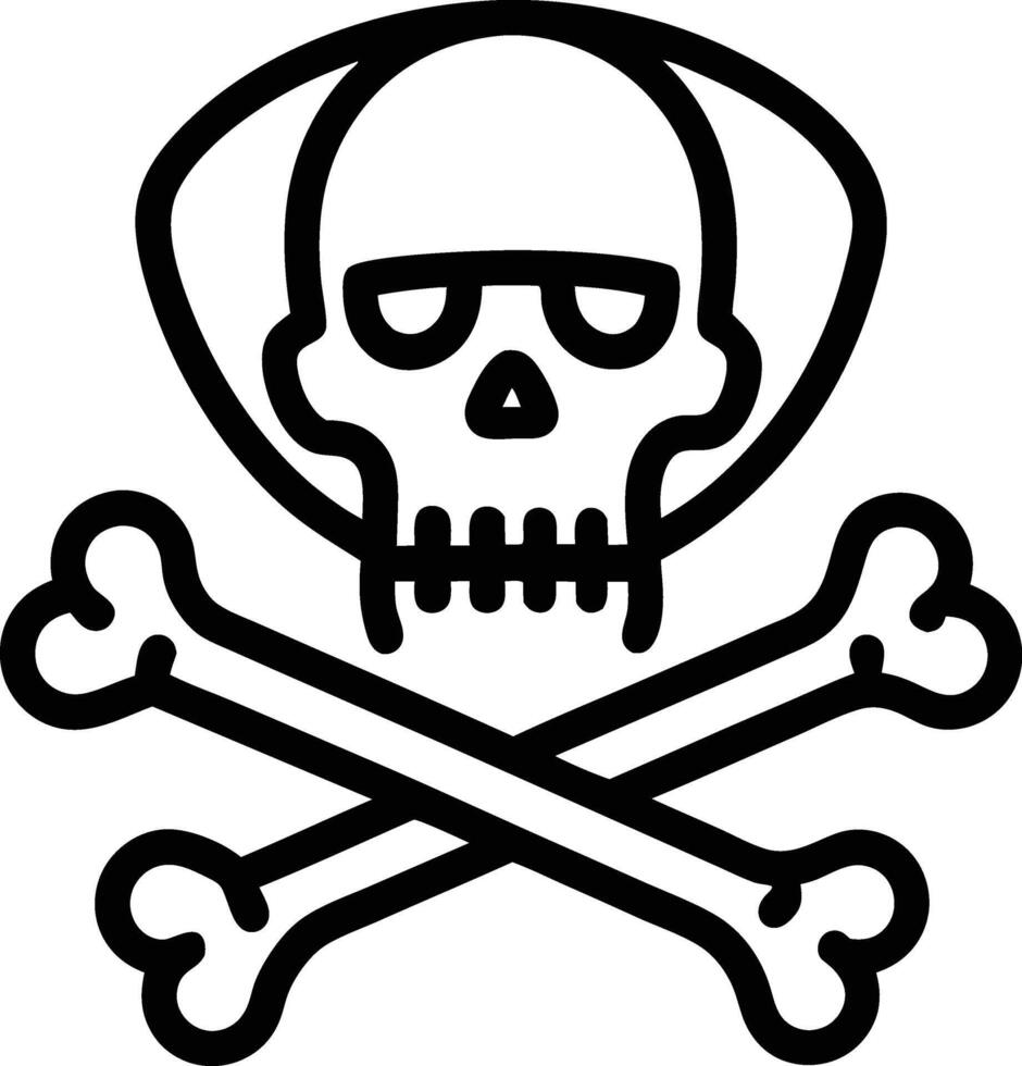 zombie Pirate illustration. pirate, zombie, horror, scary, halloween, cartoon, ghost, skull, spooky, vector