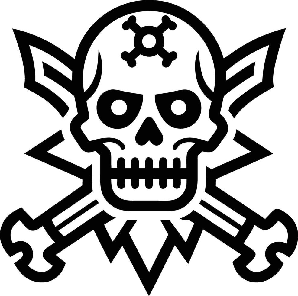 zombie Pirate illustration. pirate, zombie, horror, scary, halloween, cartoon, ghost, skull, spooky, vector