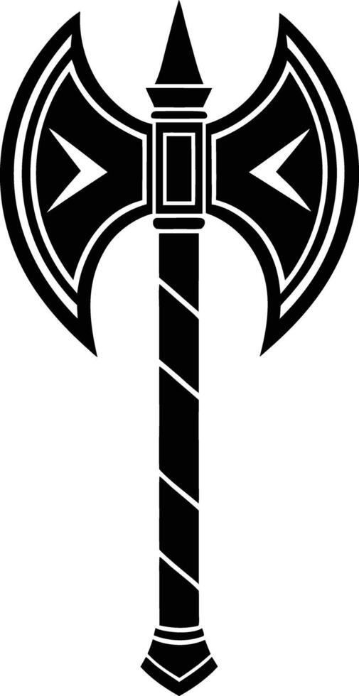 black and white axe illustration. woodwork, line art, woodcutter, woodworking, wooden, ax, carpenter, vector