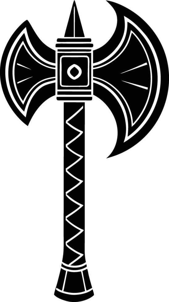black and white axe illustration. woodwork, line art, woodcutter, woodworking, wooden, ax, carpenter, vector