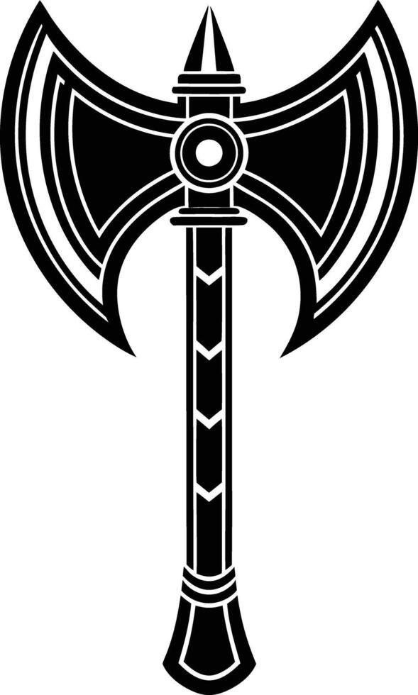 black and white axe illustration. woodwork, line art, woodcutter, woodworking, wooden, ax, carpenter, vector
