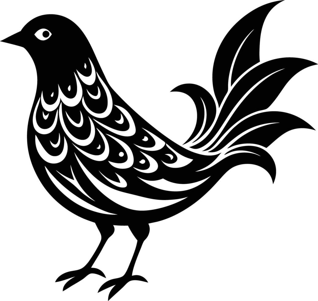 decorative bird silhouette illustration. background, bird, animal, design, birds, flock, freedom, silhouette, wings vector