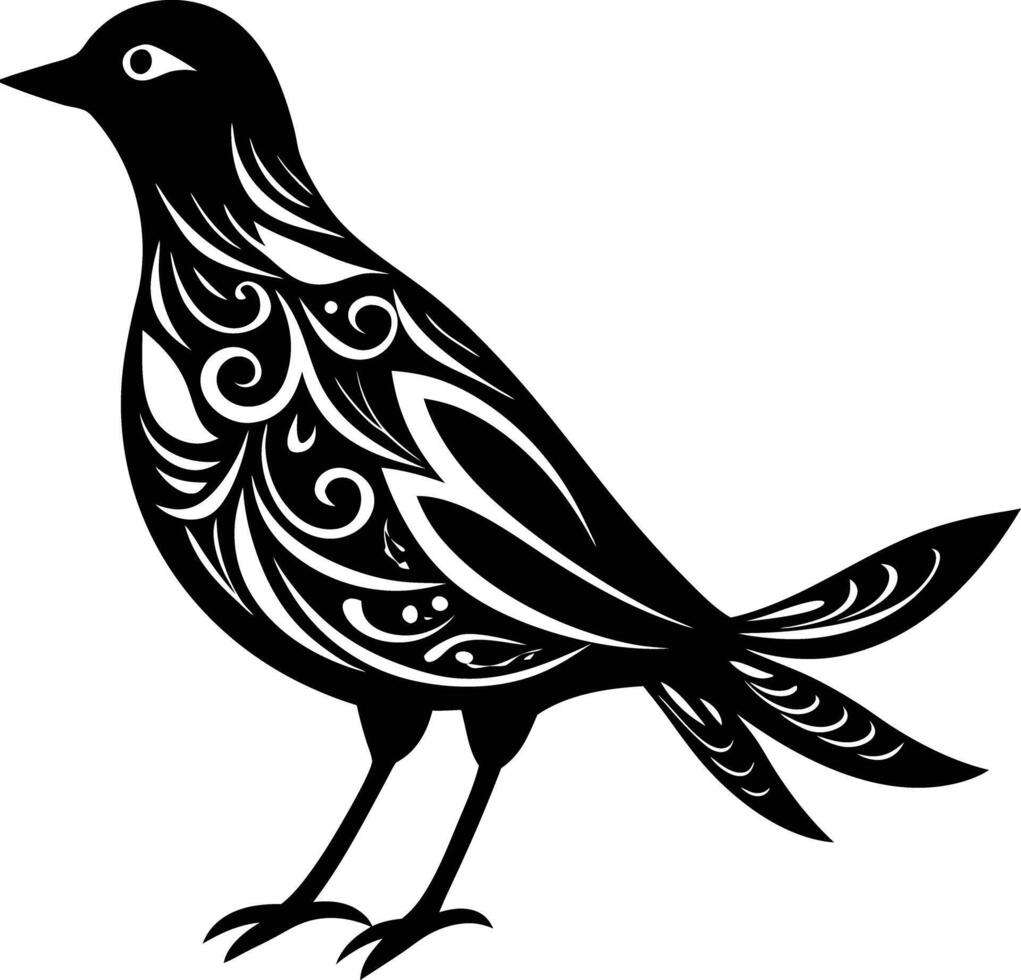 decorative bird silhouette illustration. background, bird, animal, design, birds, flock, freedom, silhouette, wings vector