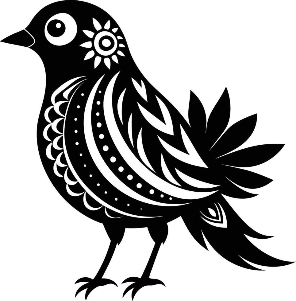 decorative bird silhouette illustration. background, bird, animal, design, birds, flock, freedom, silhouette, wings vector