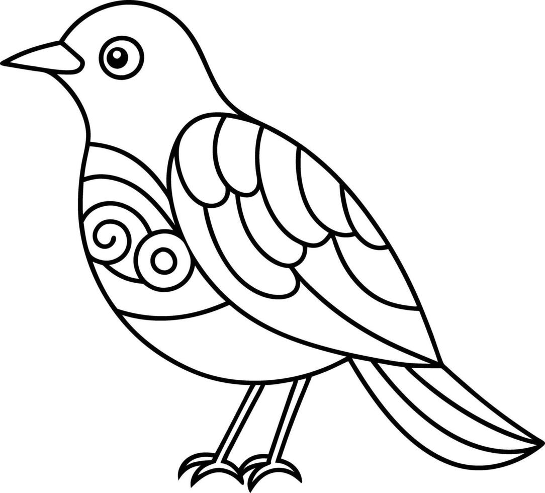 decorative bird silhouette illustration. background, bird, animal, design, birds, flock, freedom, silhouette, wings vector
