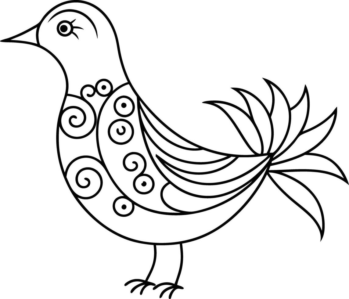 decorative bird silhouette illustration. background, bird, animal, design, birds, flock, freedom, silhouette, wings vector