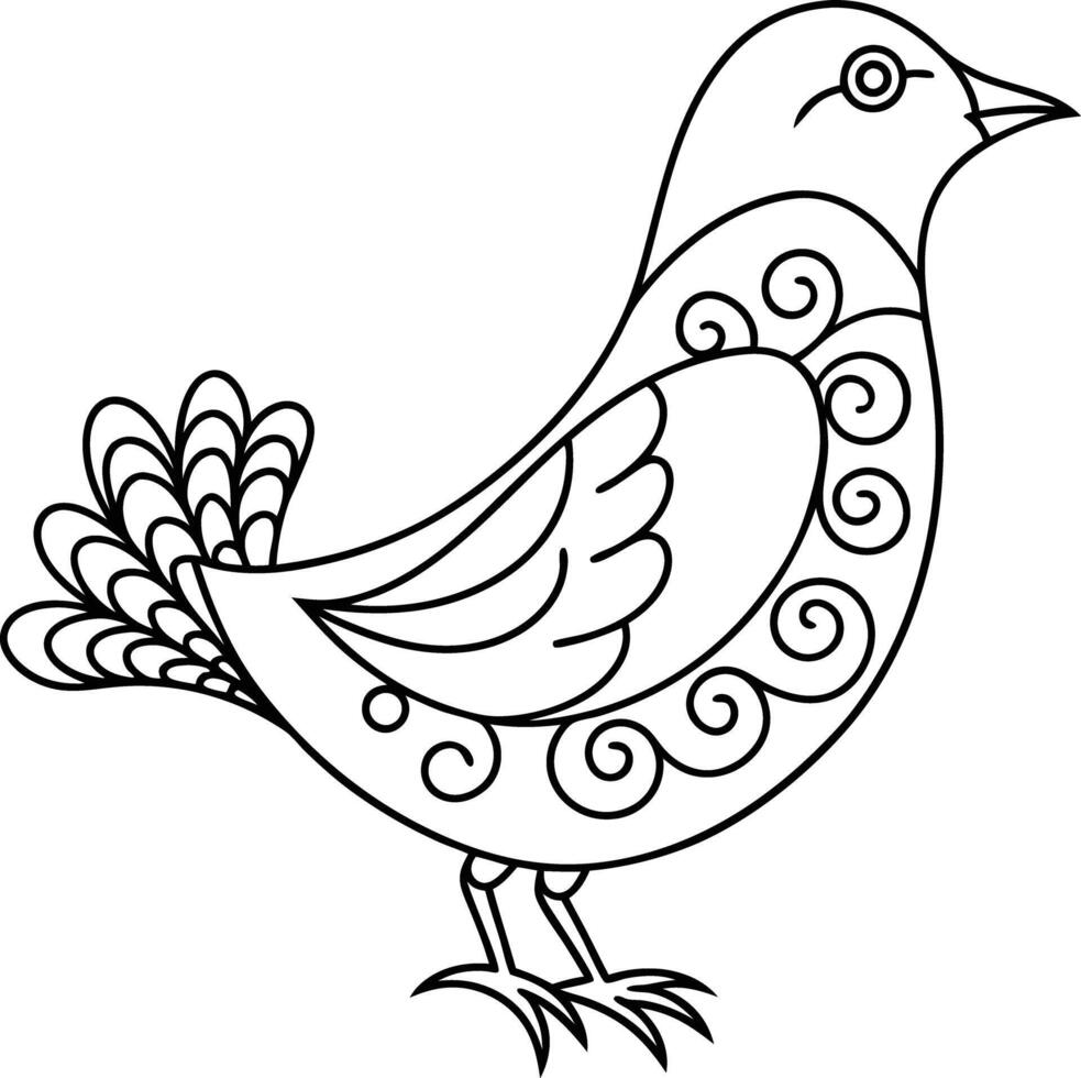 decorative bird silhouette illustration. background, bird, animal, design, birds, flock, freedom, silhouette, wings vector