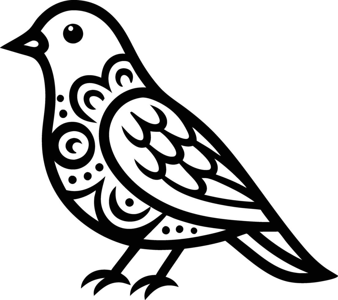 decorative bird silhouette illustration. background, bird, animal, design, birds, flock, freedom, silhouette, wings vector
