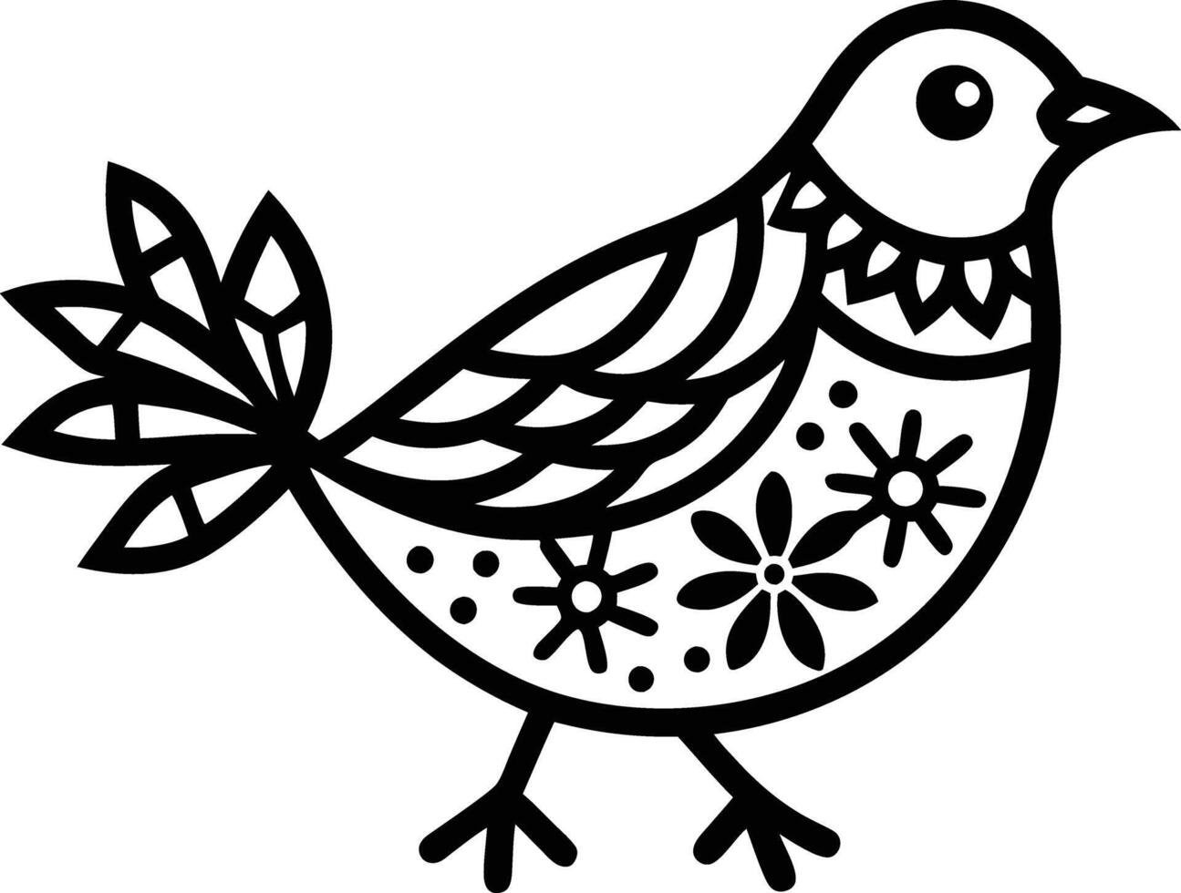 decorative bird silhouette illustration. background, bird, animal, design, birds, flock, freedom, silhouette, wings vector