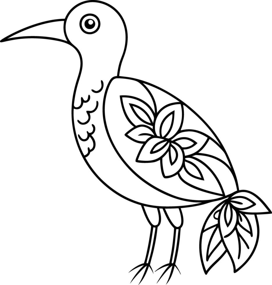 decorative bird silhouette illustration. background, bird, animal, design, birds, flock, freedom, silhouette, wings vector