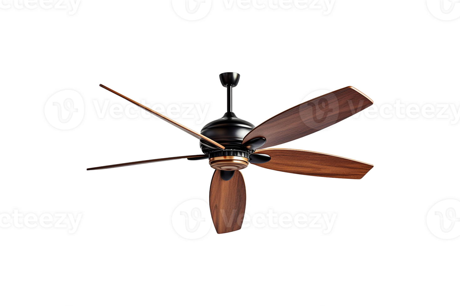 Ceiling Fan Blades isolated on transparent background. png