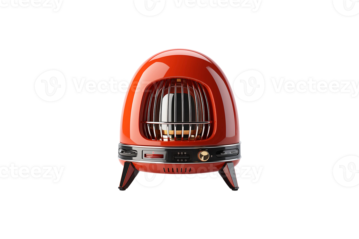 Ceramic Heater isolated on transparent background. png