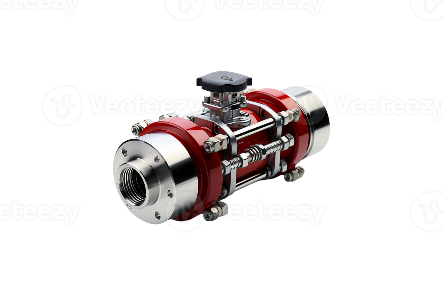 Centrifugal Exhauster isolated on transparent background. png