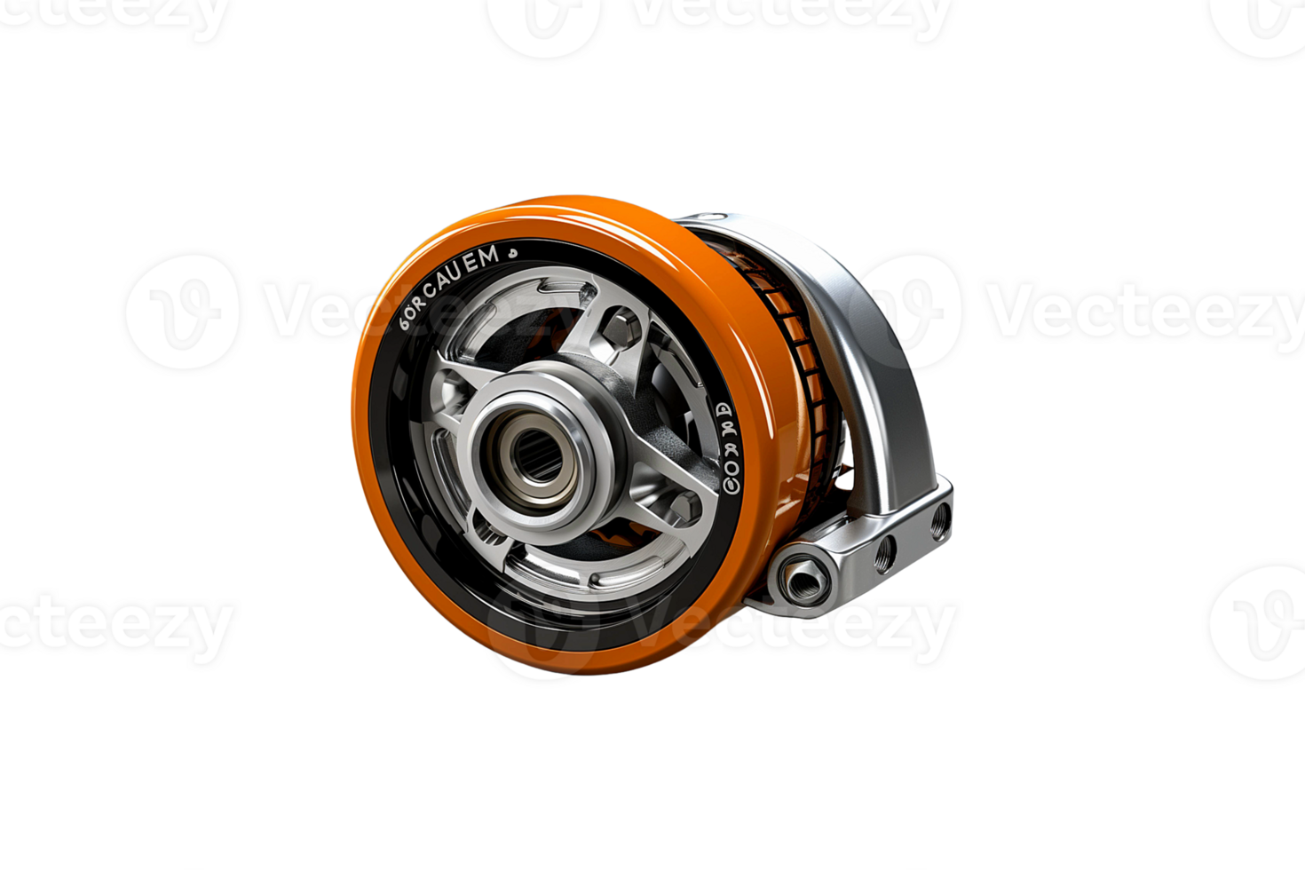 Caster Wheel Pin isolated on transparent background. png