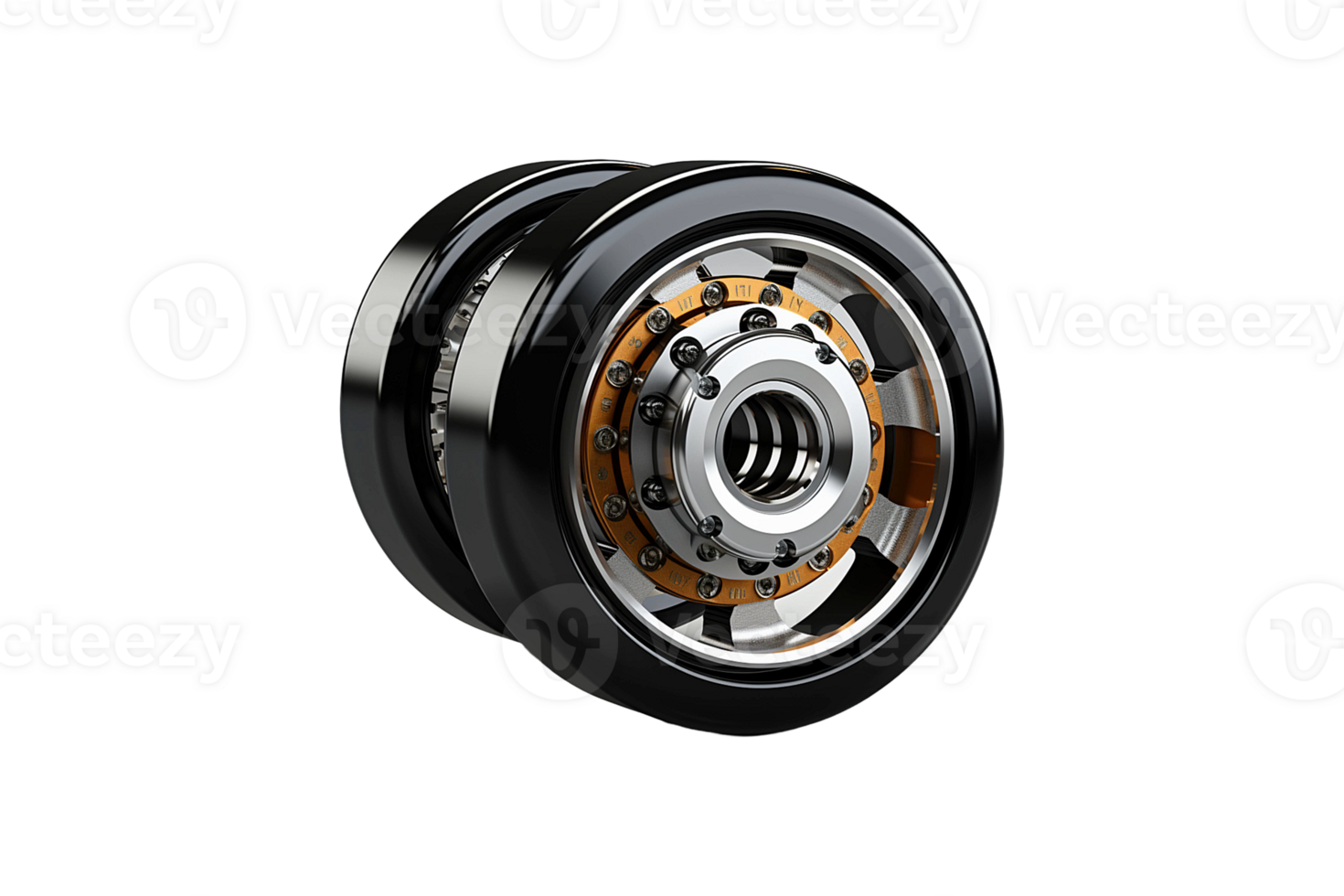 Caster Wheel Pin isolated on transparent background. png