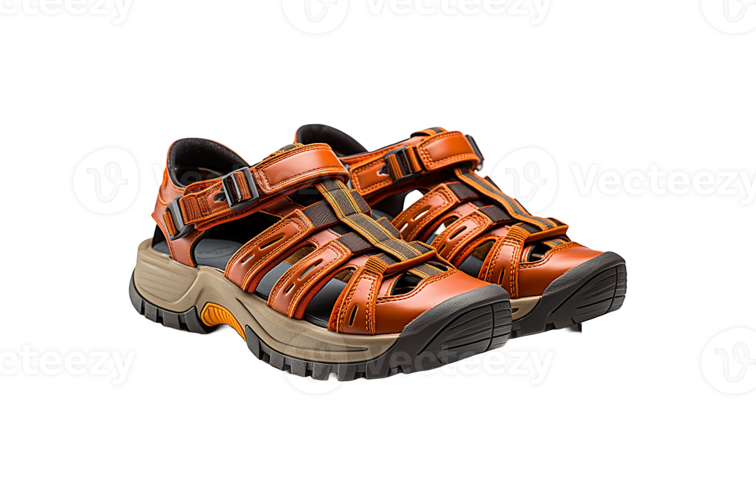 Casual Sandal isolated on transparent background. png