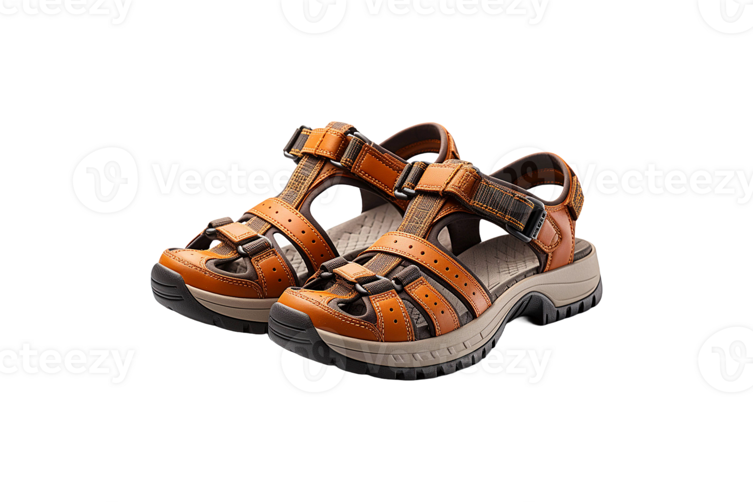 Casual Sandal isolated on transparent background. png