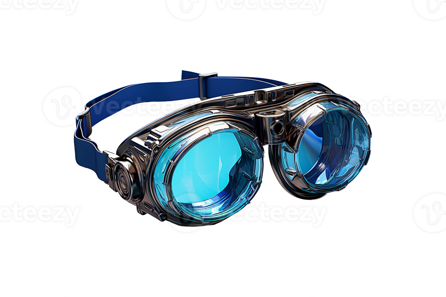 Cataract Goggles isolated on transparent background. png