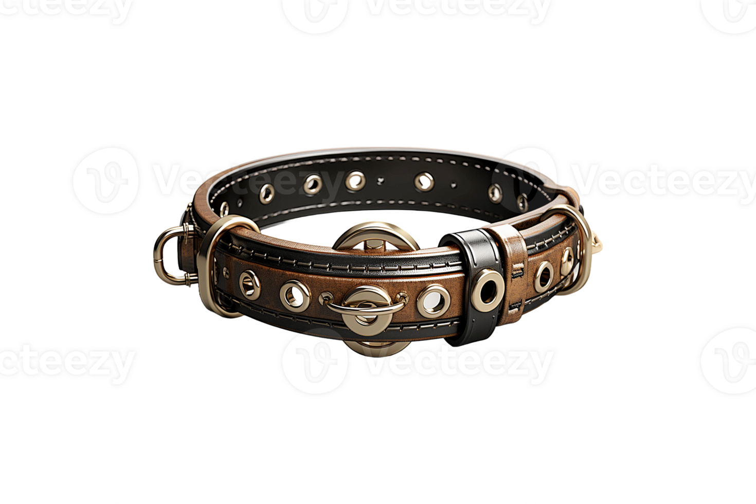 Choke Collars isolated on transparent background. png