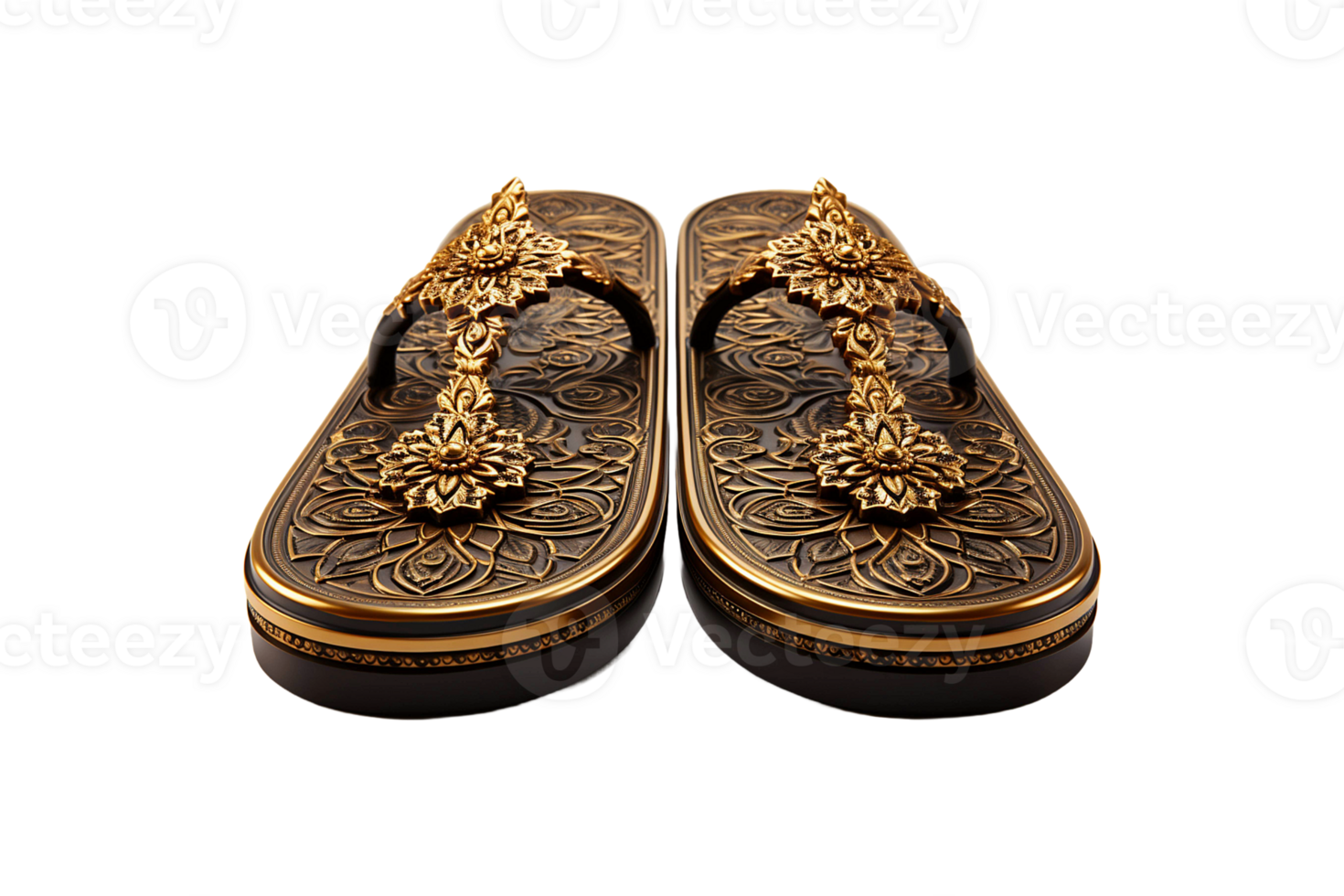 Charan Paduka isolated on transparent background. png