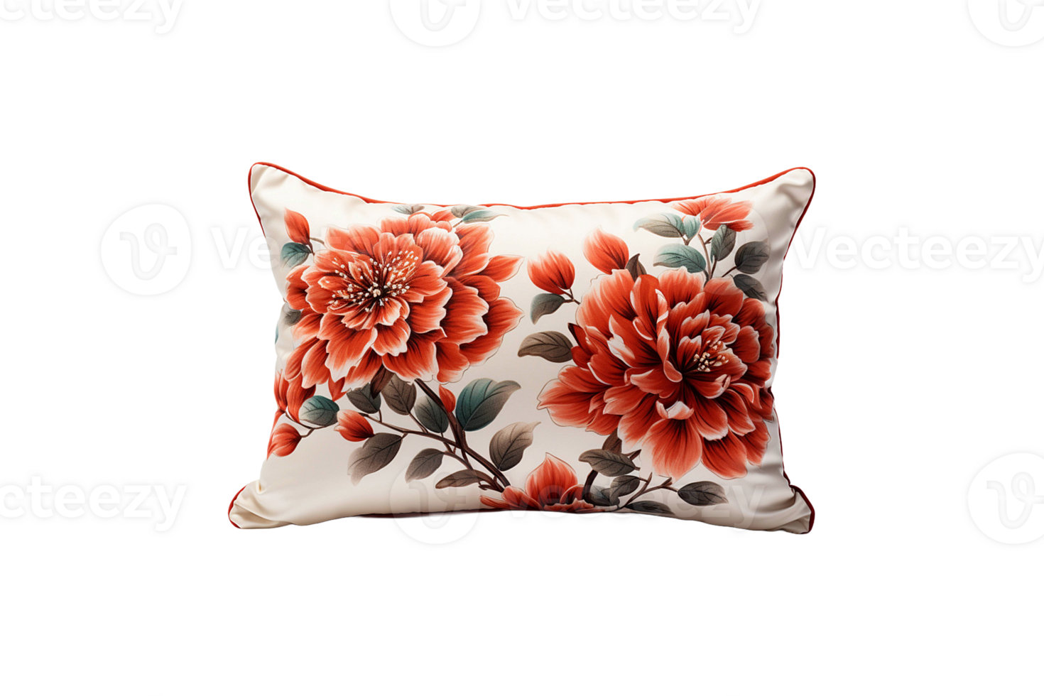 chenille oreiller couverture isolé sur transparent Contexte. png