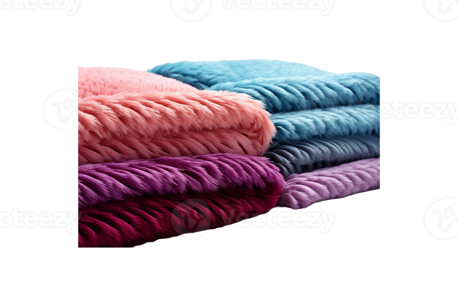 Chenille Durries isolated on transparent background. png