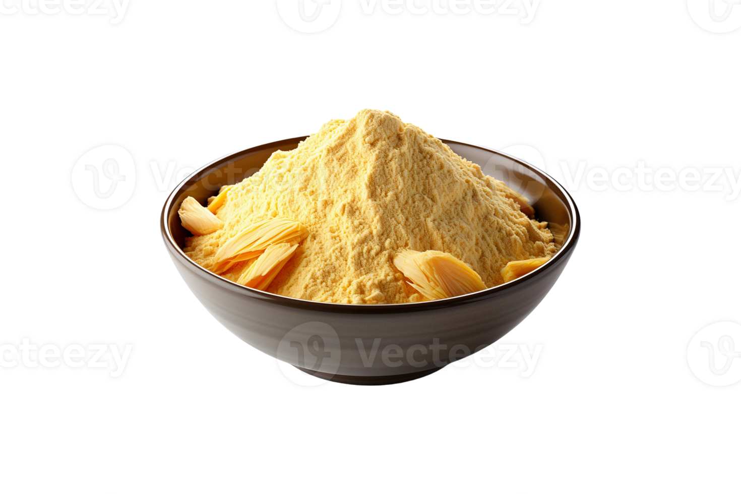 Chicken Broth Powder isolated on transparent background. png