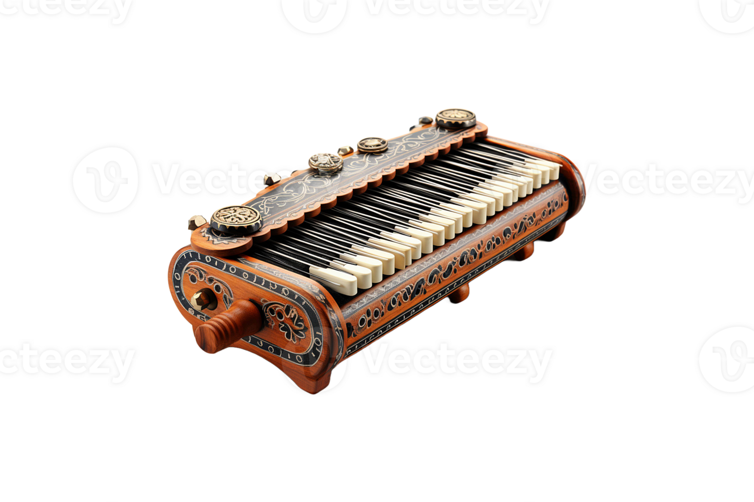 Chimta Instrument isolated on transparent background. png