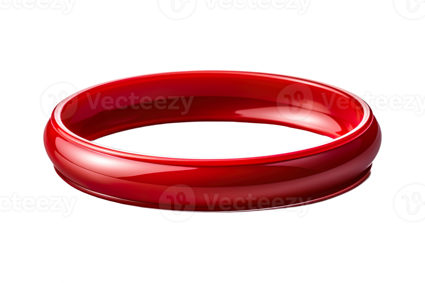 Custom Rubber Wristband isolated on transparent background. png