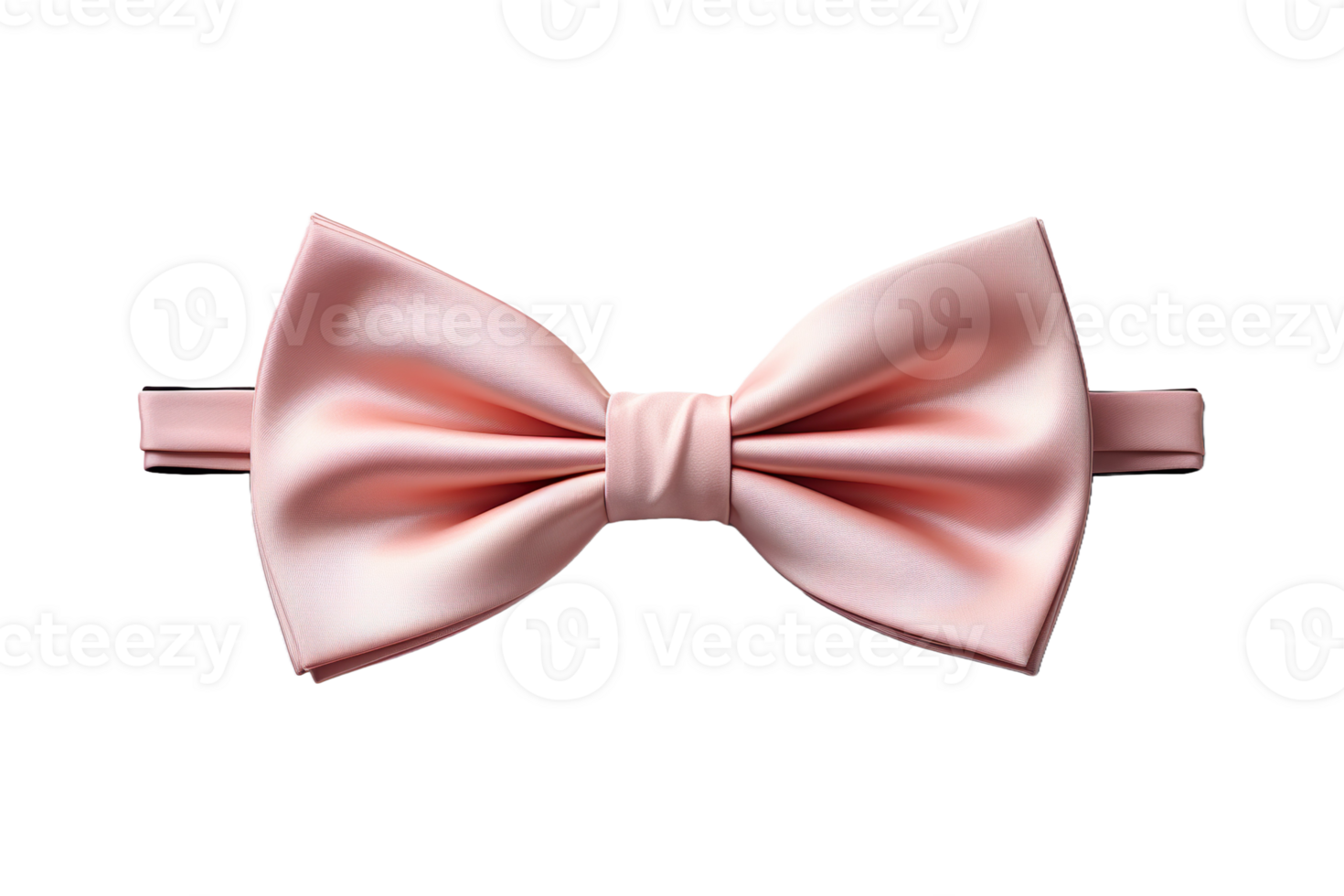 Cotton Bow Tie isolated on transparent background. png