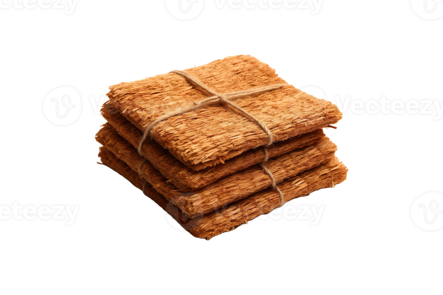 Coir Mats isolated on transparent background. png