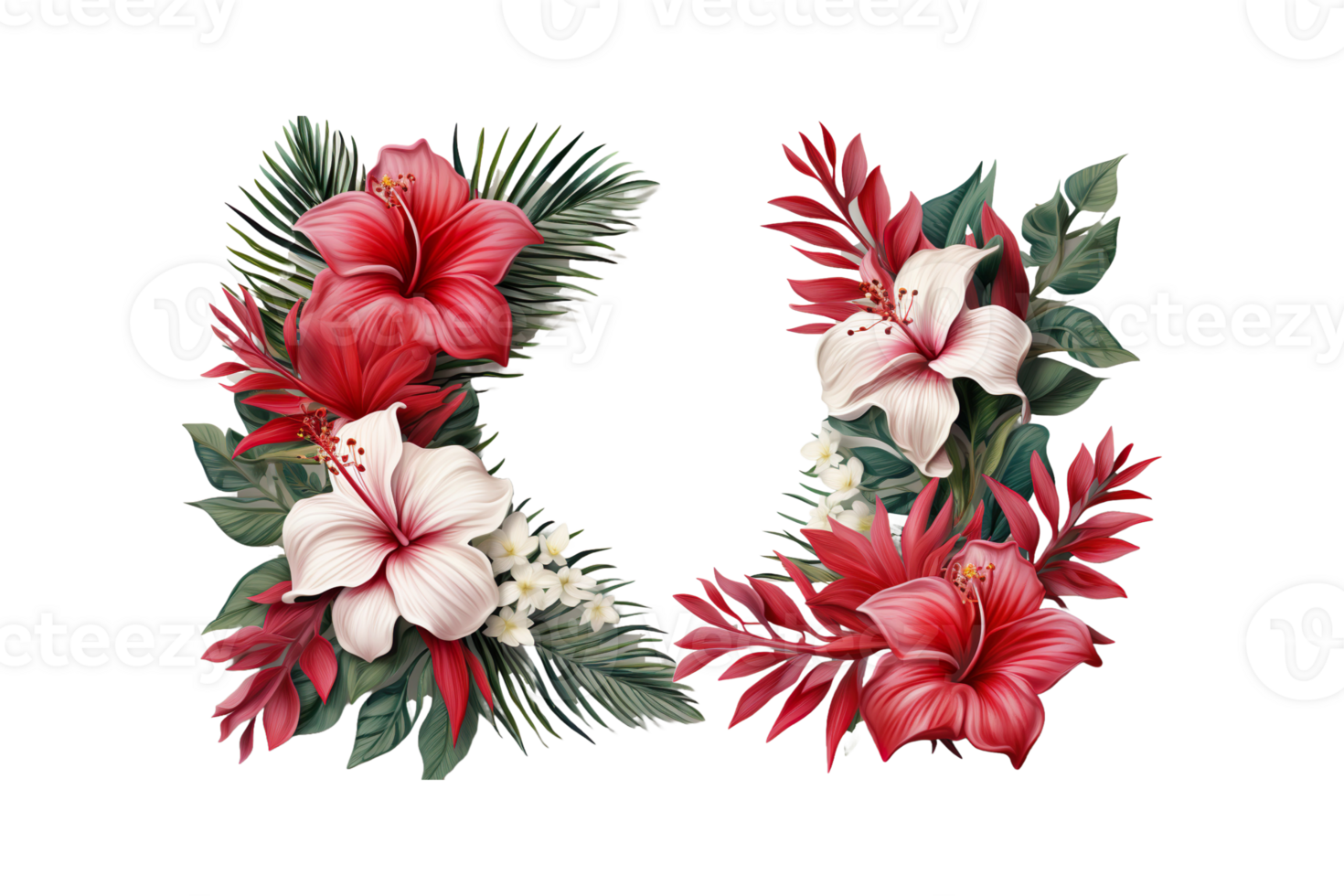 Customized Photo Frame isolated on transparent background. png